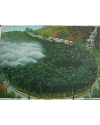  Landscape Of Kohima (Nagaland) - Canvas natures painting